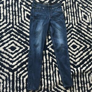 Express elastic waistband jeggings